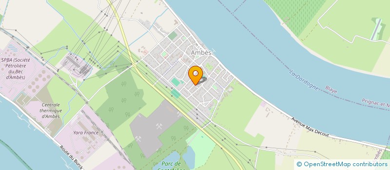 localisation de l'entreprise MONSIEUR LUCAS GOMEZ  AMBES