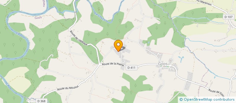 localisation de l'entreprise MONSIEUR LUCAS GONCALVES DE BRITO  GOOS