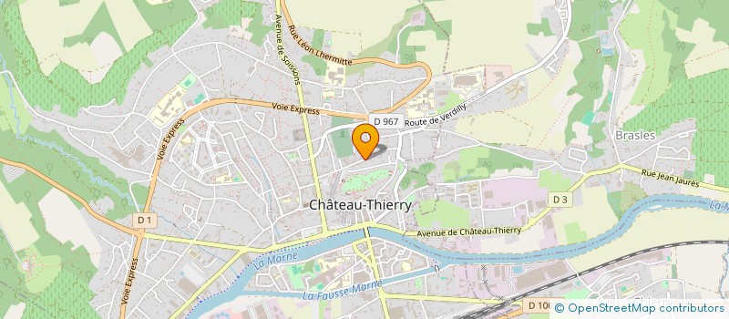 localisation de l'entreprise MONSIEUR LUCAS GOSSET à CHATEAU-THIERRY