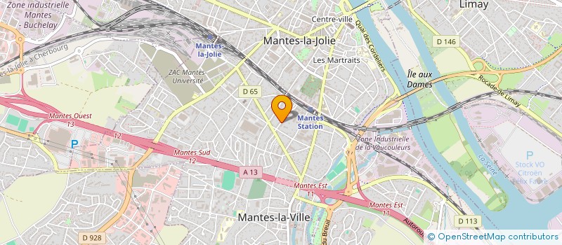 localisation de l'entreprise MONSIEUR LUCAS GOUDALLE  MANTES-LA-VILLE