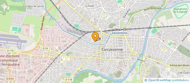 localisation de l'entreprise MONSIEUR LUCAS GOUGE  CARCASSONNE