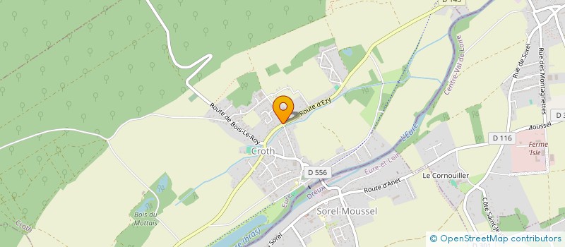 localisation de l'entreprise MONSIEUR LUCAS GOUIS  CROTH