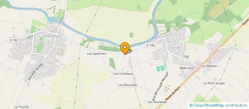 localisation de l'entreprise MONSIEUR LUCAS GOULET-POISSONNEAU  LOIRE-AUTHION
