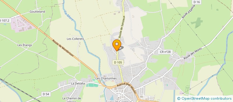 localisation de l'entreprise MONSIEUR LUCAS GOUROUNAS à SURY-LE-COMTAL