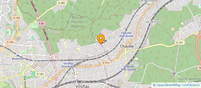 localisation de l'entreprise MONSIEUR LUCAS GOUTARD à CHAVILLE