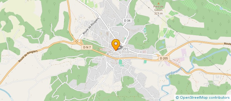 localisation de l'entreprise MONSIEUR LUCAS GRAVELINE  TOURVES