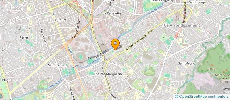 localisation de l'entreprise MONSIEUR LUCAS GRAZIANI à MARSEILLE