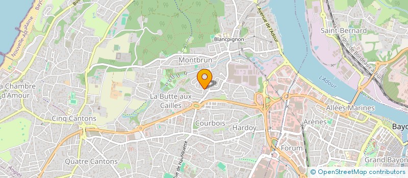 localisation de l'entreprise MONSIEUR LUCAS GREGORIO PINCHON  ANGLET