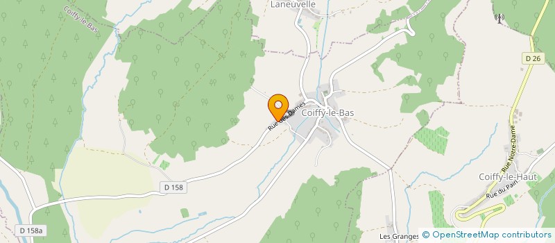 localisation de l'entreprise MONSIEUR LUCAS GRETCHKO à COIFFY-LE-BAS