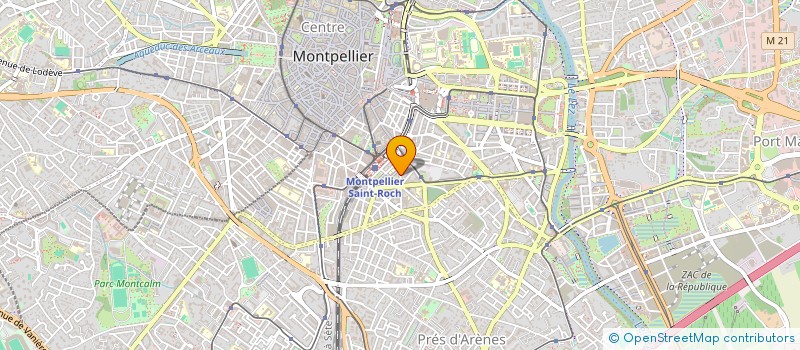localisation de l'entreprise MONSIEUR LUCAS GUIBERT à MONTPELLIER