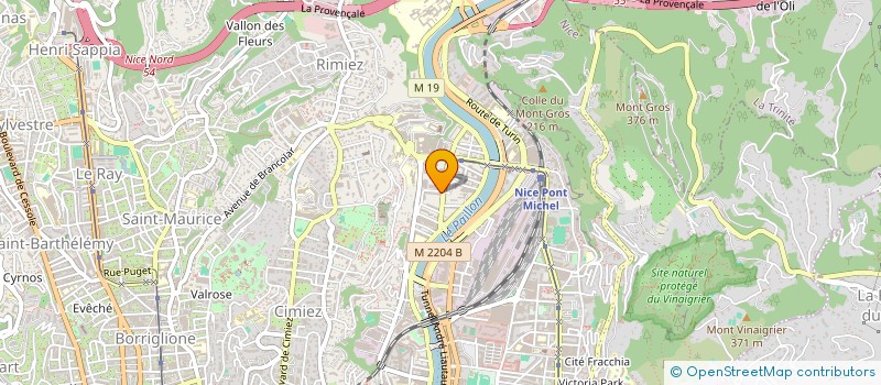 localisation de l'entreprise MONSIEUR LUCAS GUILLOT  NICE