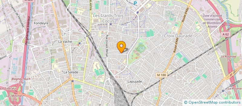 localisation de l'entreprise MONSIEUR LUCAS GUIMBEAU à TOULOUSE