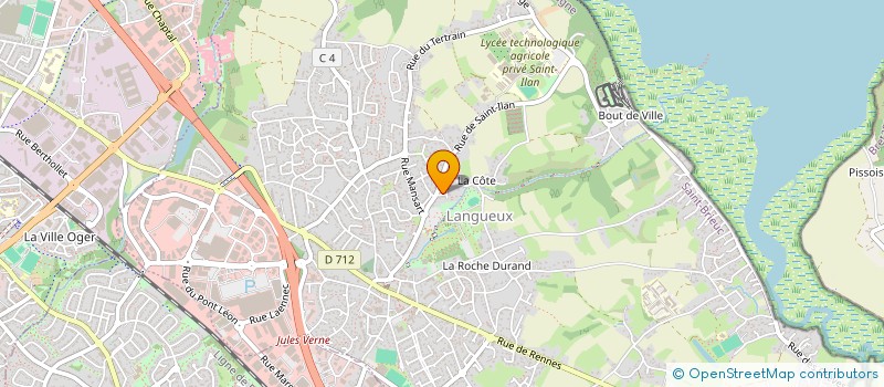 localisation de l'entreprise MONSIEUR LUCAS HAMEL  LANGUEUX