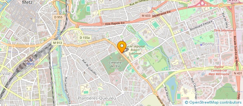 localisation de l'entreprise MONSIEUR LUCAS HASSOLD à METZ