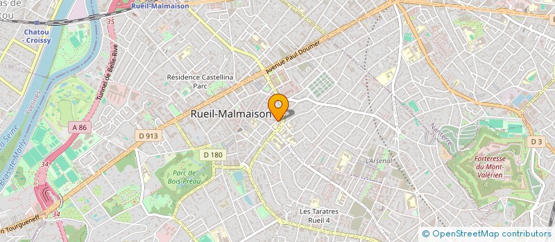 localisation de l'entreprise MONSIEUR LUCAS HAUMONT à RUEIL-MALMAISON