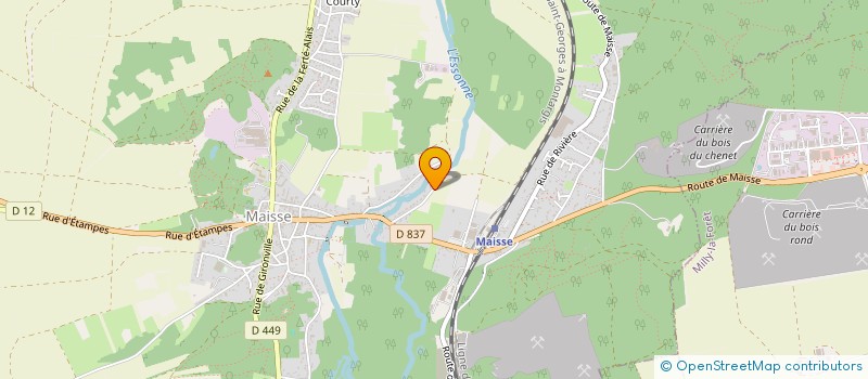 localisation de l'entreprise MONSIEUR LUCAS HAZOTTE  MAISSE