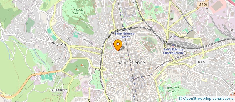 localisation de l'entreprise MONSIEUR LUCAS HENGAN  SAINT-ETIENNE