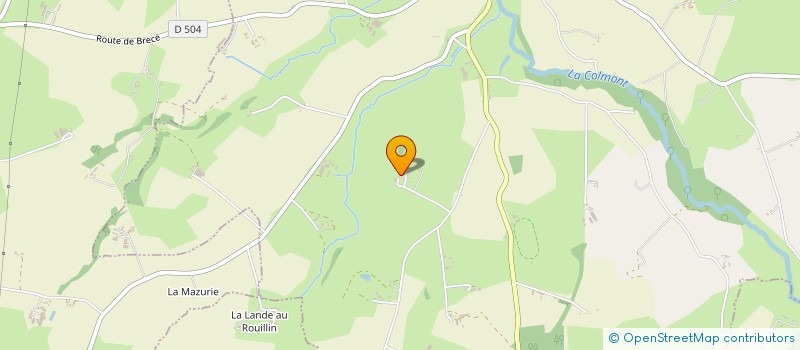 localisation de l'entreprise MONSIEUR LUCAS HERBLIN  BRECE