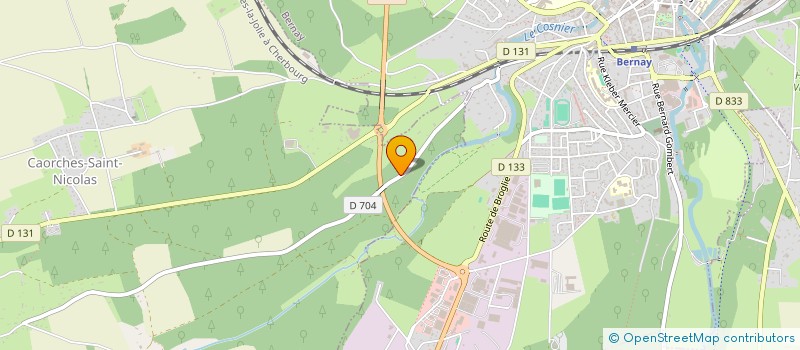 localisation de l'entreprise MONSIEUR LUCAS HERVIEU  CAORCHES-SAINT-NICOLAS