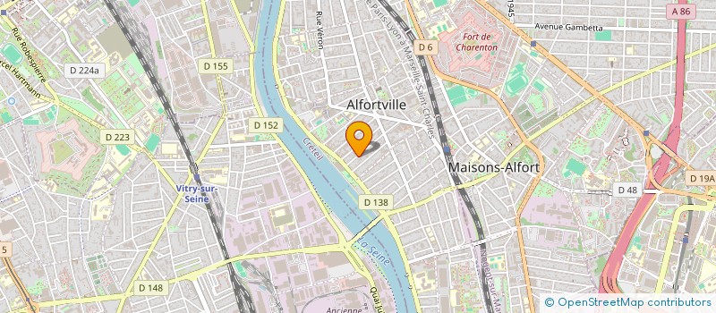 localisation de l'entreprise MONSIEUR LUCAS HEURTIN à ALFORTVILLE
