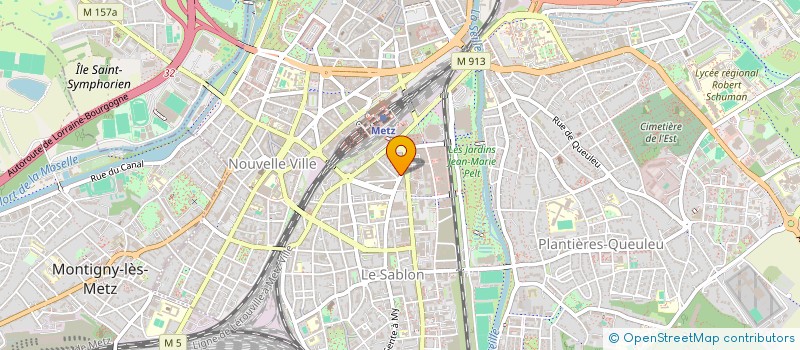 localisation de l'entreprise MONSIEUR LUCAS HILL  METZ