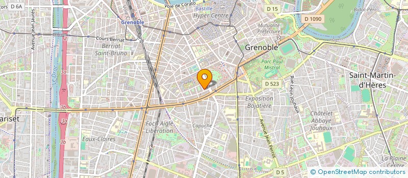 localisation de l'entreprise MONSIEUR LUCAS HOUBRE à GRENOBLE