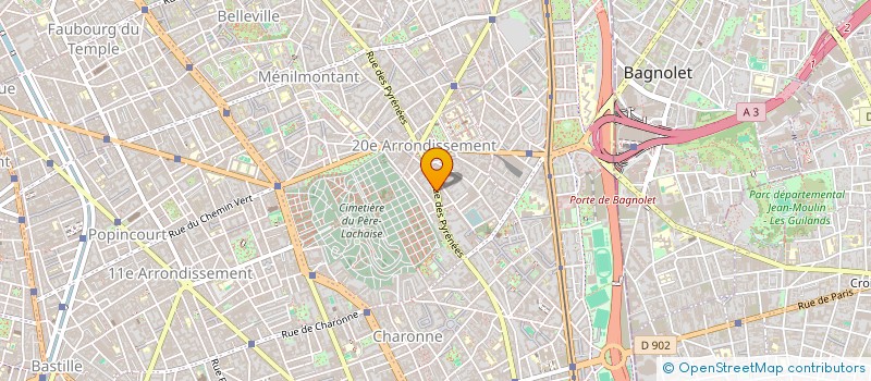 localisation de l'entreprise MONSIEUR LUCAS HOUDRY  PARIS