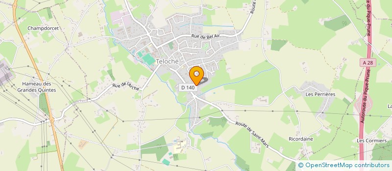 localisation de l'entreprise MONSIEUR LUCAS HOUDUS  TELOCHE