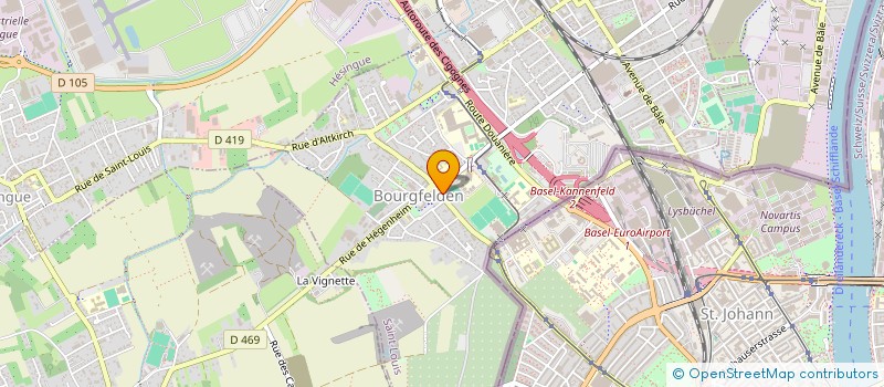 localisation de l'entreprise MONSIEUR LUCAS HOURTOULLE  SAINT-LOUIS