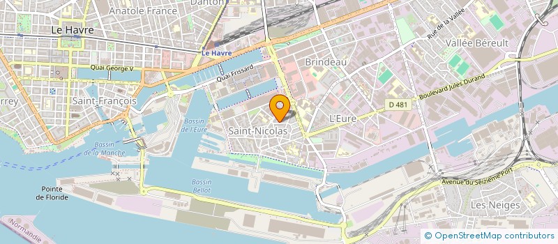 localisation de l'entreprise MONSIEUR LUCAS HUAULT à LE HAVRE