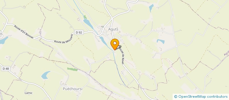 localisation de l'entreprise MONSIEUR LUCAS IMART  AGUTS