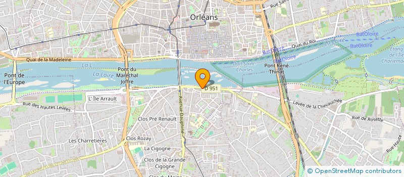 localisation de l'entreprise MONSIEUR LUCAS ISIDORE à ORLEANS