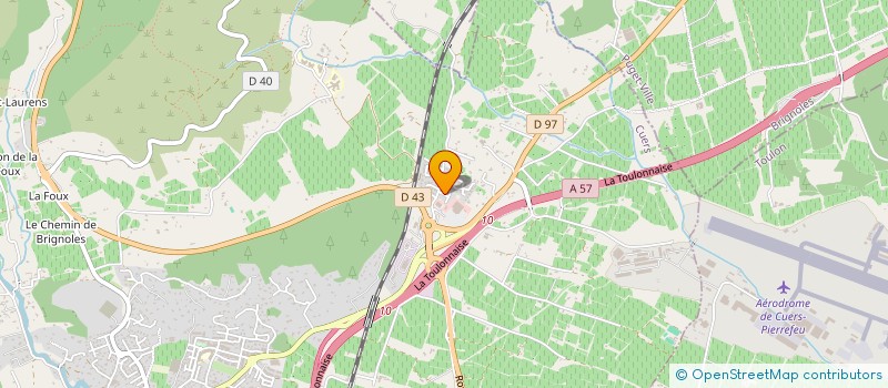 localisation de l'entreprise MONSIEUR LUCAS ISNARD GONZALEZ  CUERS