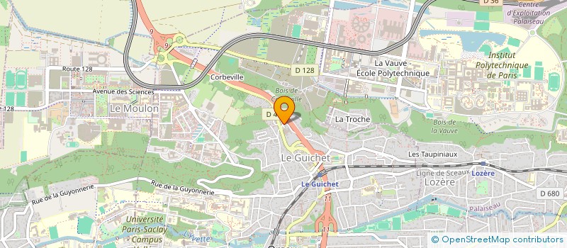 localisation de l'entreprise MONSIEUR LUCAS JACQUEMIER à ORSAY