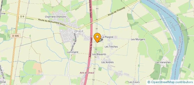 localisation de l'entreprise MONSIEUR LUCAS JACQUET  DRACE