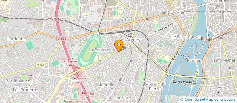 localisation de l'entreprise MONSIEUR LUCAS JACQUET à TOULOUSE