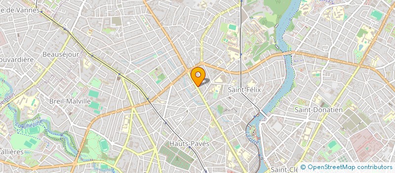 localisation de l'entreprise MONSIEUR LUCAS JACQUIN  NANTES