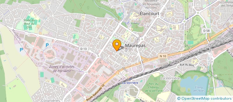 localisation de l'entreprise MONSIEUR LUCAS JAQUET  MAUREPAS