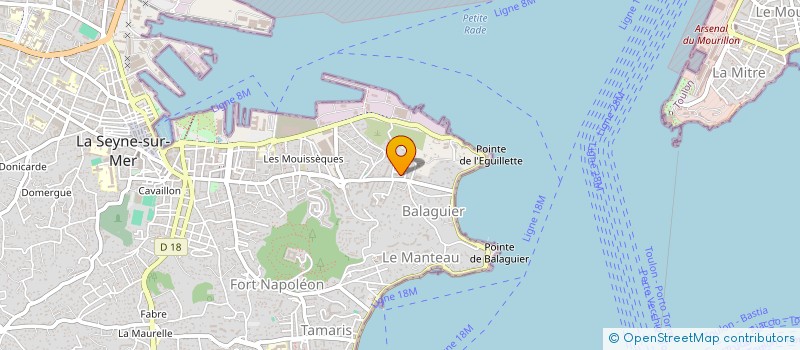 localisation de l'entreprise MONSIEUR LUCAS JEAN VICTOR MARTINEZ  LA SEYNE-SUR-MER