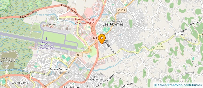localisation de l'entreprise MONSIEUR LUCAS JULIENNE à LES ABYMES