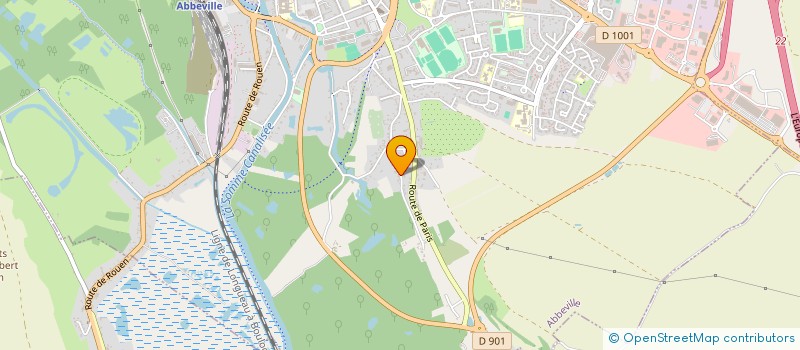 localisation de l'entreprise MONSIEUR LUCAS JUSTICE  ABBEVILLE