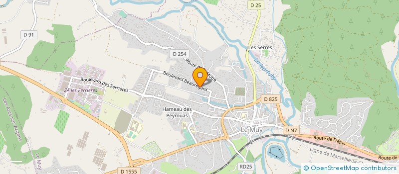 localisation de l'entreprise MONSIEUR LUCAS KACZMARCZYK  LE MUY