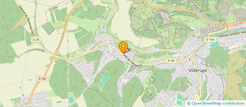 localisation de l'entreprise MONSIEUR LUCAS KIRCHNER  THIL