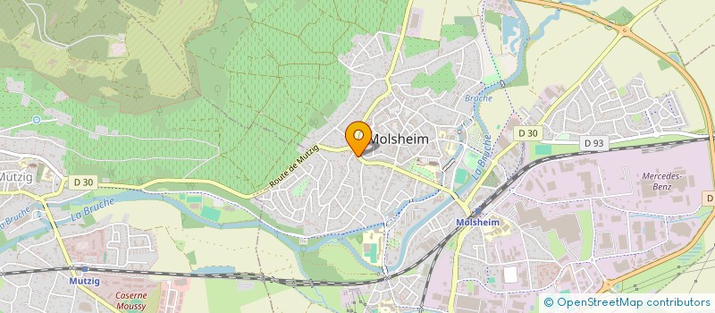 localisation de l'entreprise MONSIEUR LUCAS KLEIN à MOLSHEIM