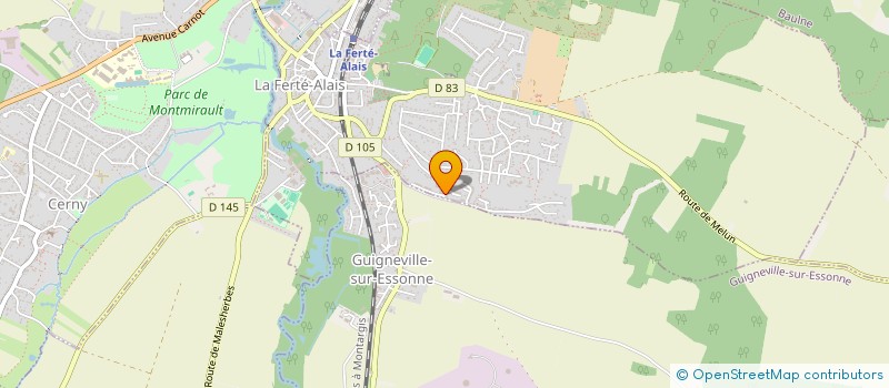 localisation de l'entreprise MONSIEUR LUCAS KOGUS  LA FERTE-ALAIS