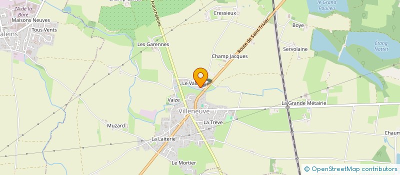 localisation de l'entreprise MONSIEUR LUCAS KREBS  VILLENEUVE