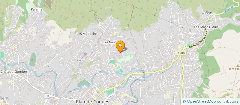 localisation de l'entreprise MONSIEUR LUCAS LA SCALA  PLAN-DE-CUQUES