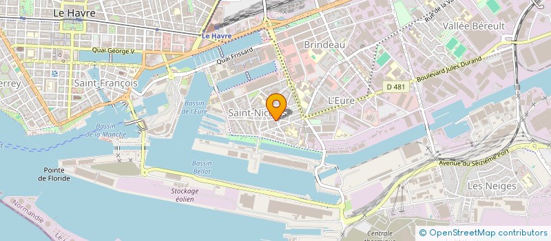 localisation de l'entreprise MONSIEUR LUCAS LABASQUE  LE HAVRE