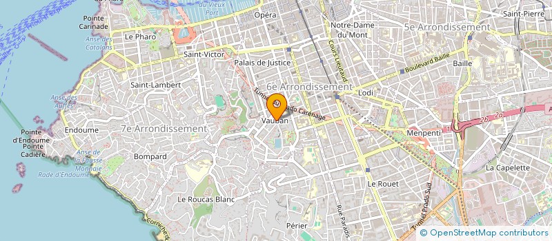 localisation de l'entreprise MONSIEUR LUCAS LACROIX à MARSEILLE