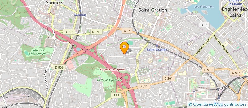 localisation de l'entreprise MONSIEUR LUCAS LADOGA  ARGENTEUIL